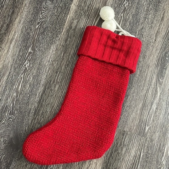 Lined Initial Z Christmas Stocking NWOT - Picture 3 of 5